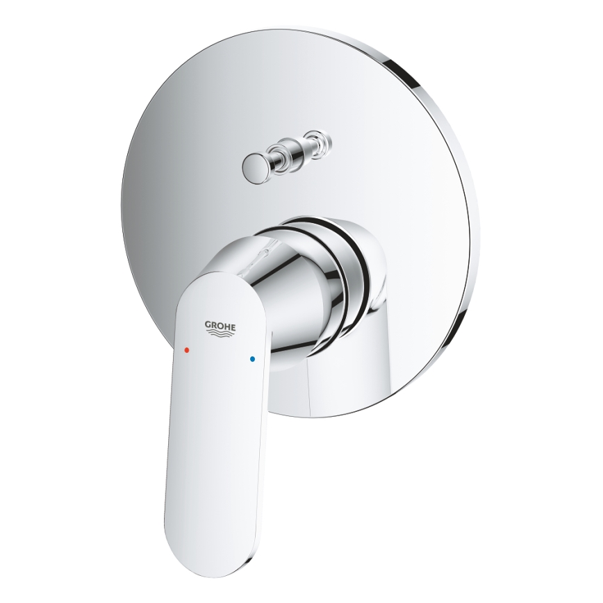 GROHE 24045000 - EUROSMART faucet with two-way diverter, polished chrome