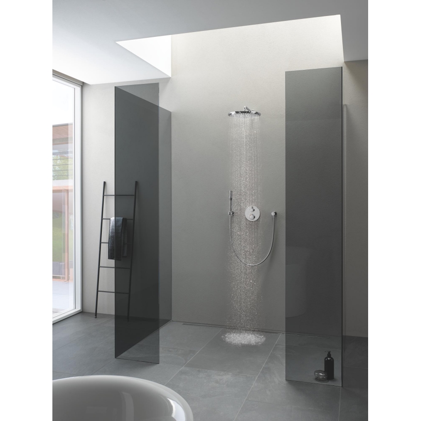 GROHE 24076000 - GROHTHERM Thermostatic Shower Mixer, Polished Chrome
