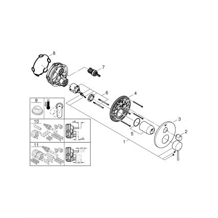 GROHE 24092001 - ESSENCE Faucet in Polished Chrome
