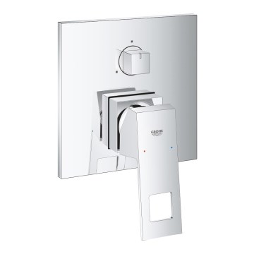 GROHE 24094000 - EUROCUBE faucet with 3-way diverter, polished chrome