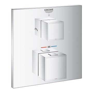 GROHE 24154000 - GROHTHERM CUBE Thermostatic mixer, polished chrome