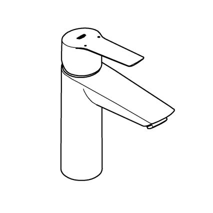 GROHE 242042432 - START Basin Mixer, Size M, Black