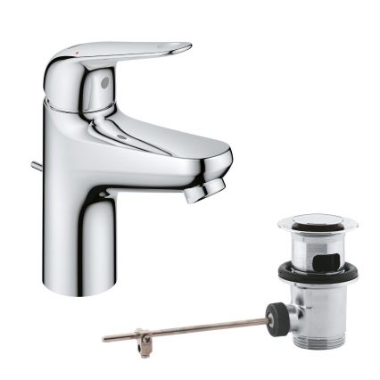 GROHE 24316001 - SWIFT Basin Mixer DN 15, Polished Chrome