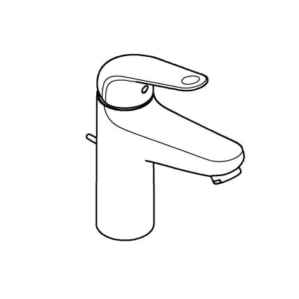 GROHE 24325001 - SWIFT DN 15 Basin Mixer, Size M, Polished Chrome