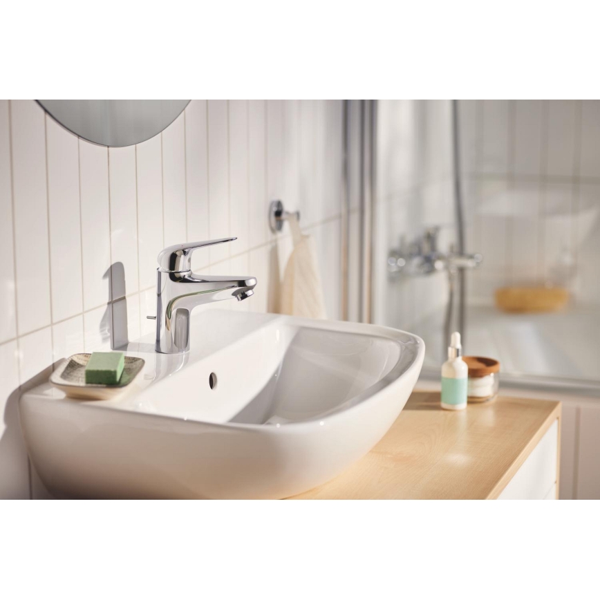 GROHE 24325001 - SWIFT DN 15 Basin Mixer, Size M, Polished Chrome
