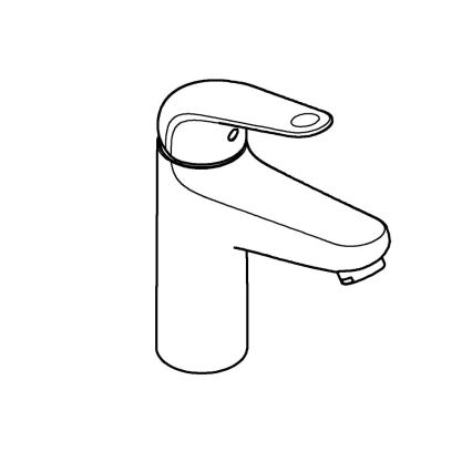 GROHE 24329001 - SWIFT Basin Mixer DN 15, Polished Chrome