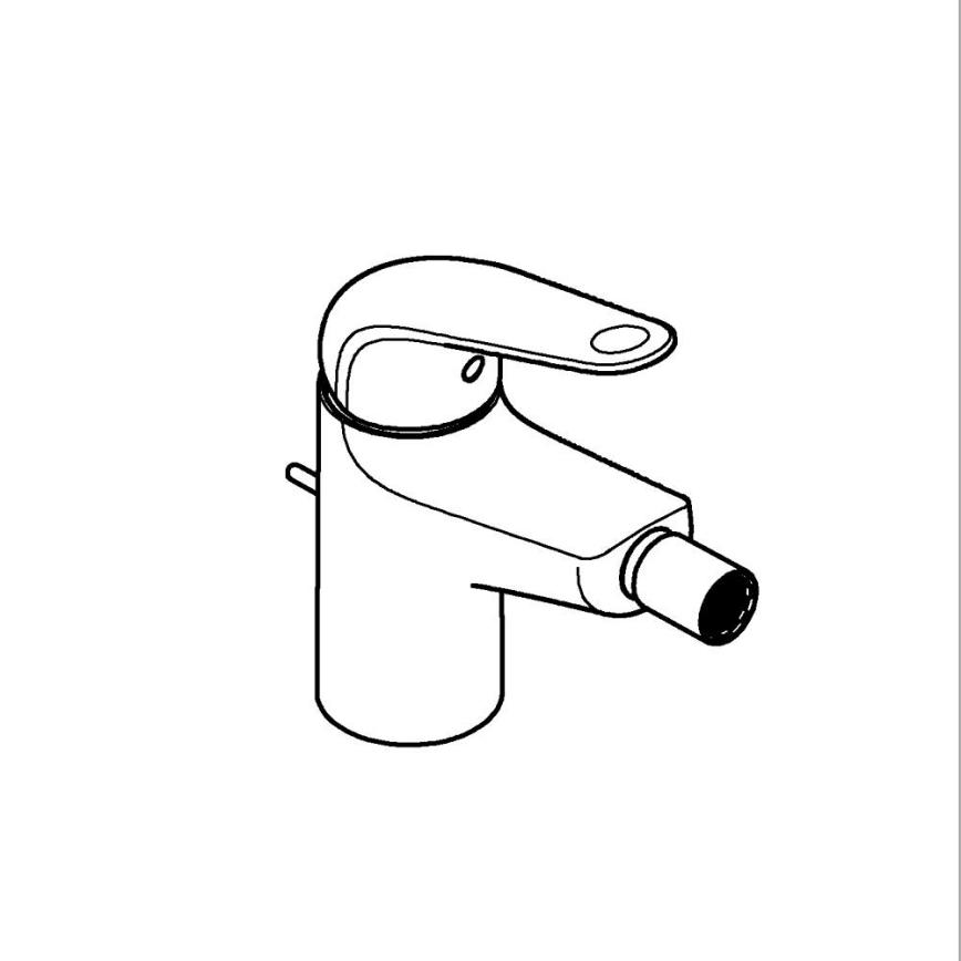 GROHE 24332001 - SWIFT bidet mixer 146 mm, polished chrome