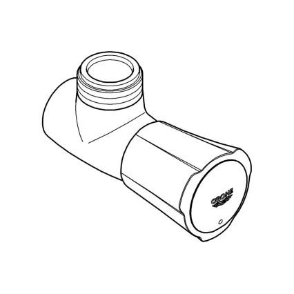 GROHE 26010001 - COSTA L Shower Valve, Polished Chrome