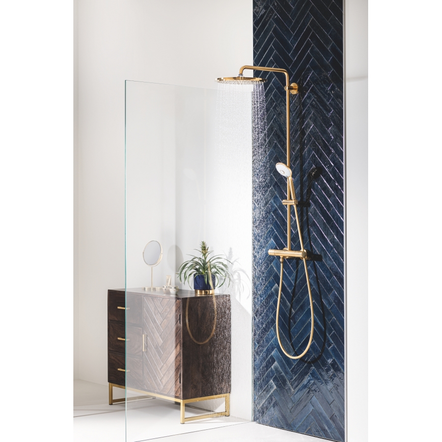 GROHE 26075GN0 - EUPHORIA 310 Shower System 450 mm, Gold