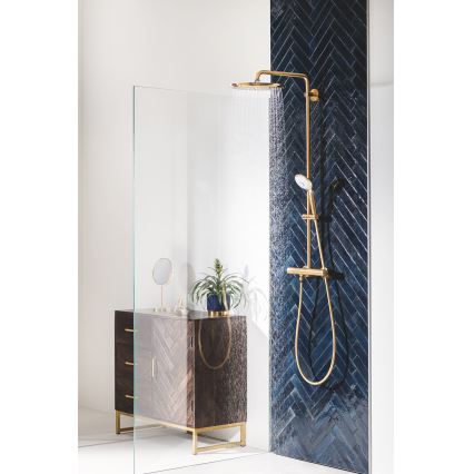 GROHE 26075GN0 - EUPHORIA 310 Shower System 450 mm, Gold