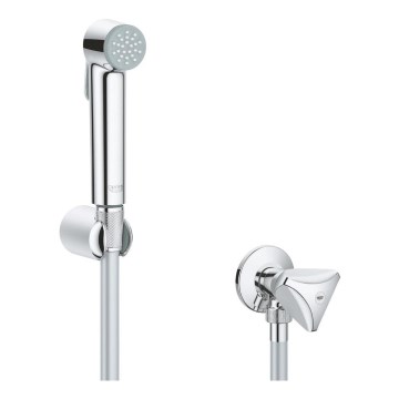 GROHE 26357000 - Wall-mounted set with angle valve in polished chrome