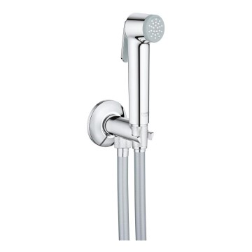 GROHE 26358000 - TEMPESTA-F Wall-Mounted Set with Handheld Bidet Spray, 1000 mm, Chrome