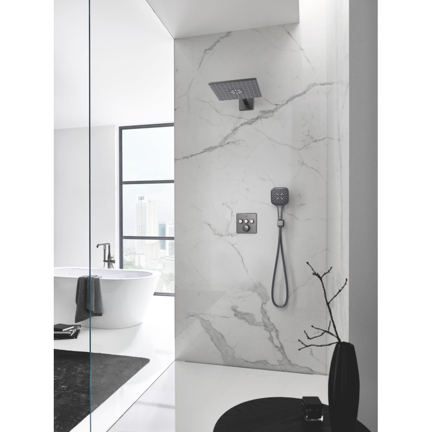 GROHE 26370AL0 - EUPHORIA CUBE Wall Elbow DN 15 Graphite