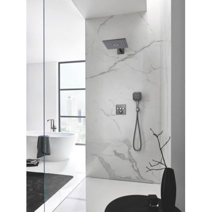 GROHE 26370AL0 - EUPHORIA CUBE wall-mounted elbow DN 15 graphite