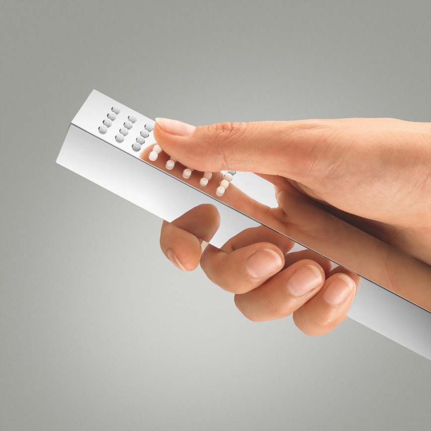 GROHE 26392000 - VITALIO JOY CUBE STICK Hand Shower, Polished Chrome