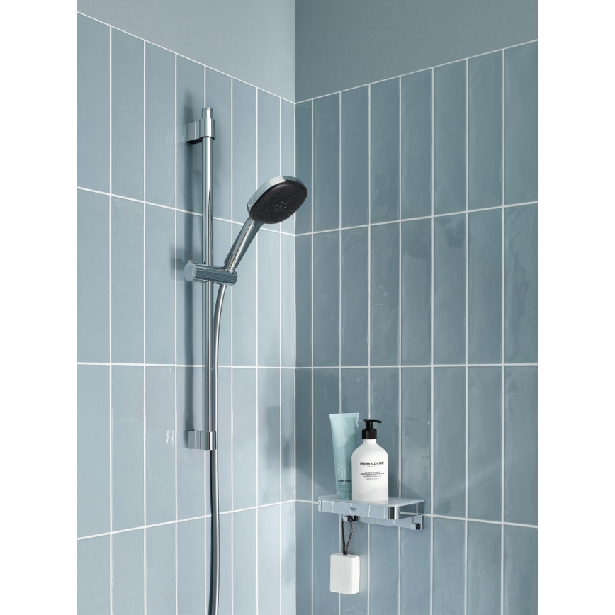 GROHE 26398001 - VITALIO COMFORT 110 Shower Set, 600 mm, Polished Chrome