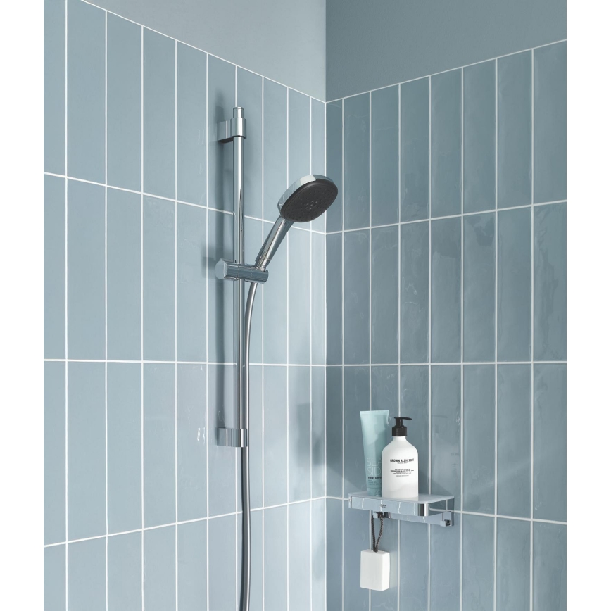 GROHE 26398001 - VITALIO COMFORT 110 Shower Set, 600 mm, Polished Chrome