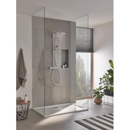GROHE 26400001 - VITALIO JOY SYSTEM 310 Shower System, 450 mm, Polished Chrome