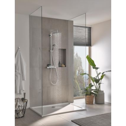 GROHE 26403002 - VITALIO JOY 260 450 mm Shower System, Polished Chrome
