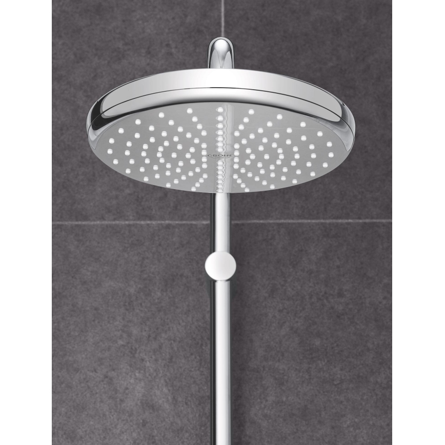 GROHE 26408000 - TEMPESTA 210 mm Overhead Shower, Polished Chrome