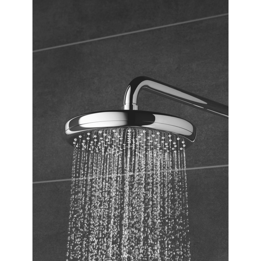 GROHE 26408000 - TEMPESTA O 210 mm Shower Head, Polished Chrome