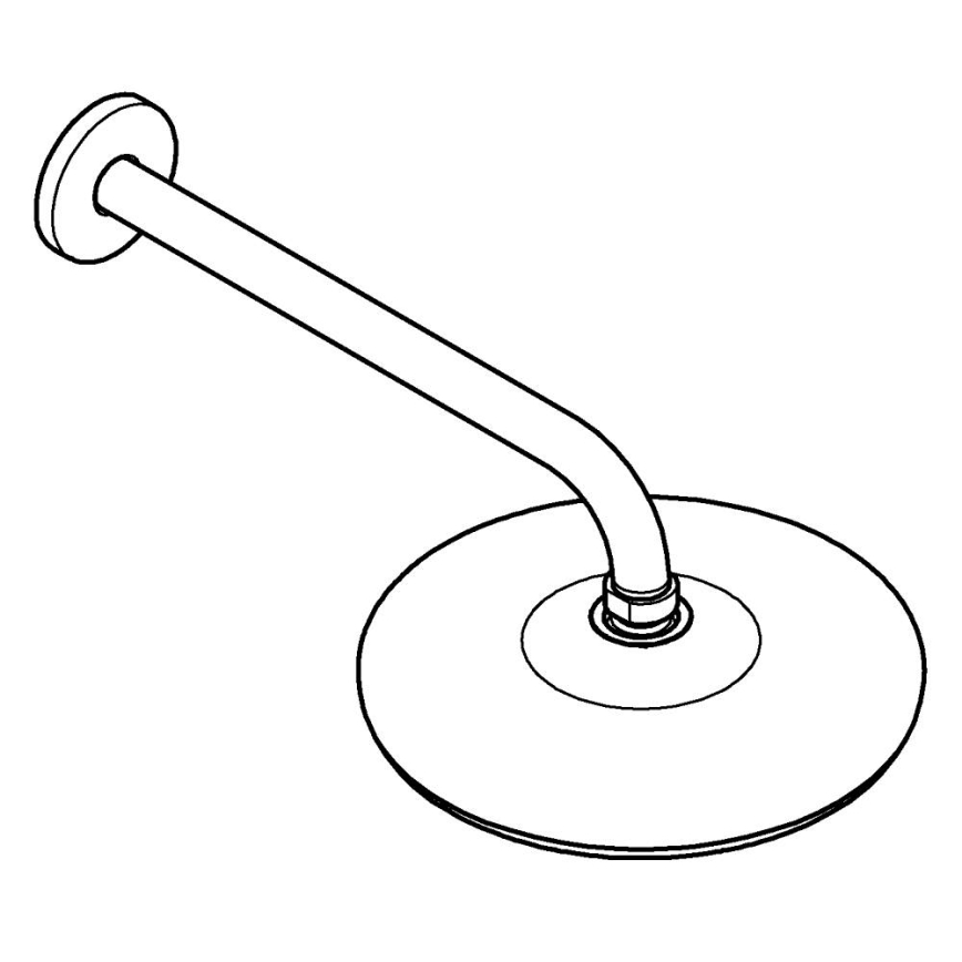 GROHE 26412000 - TEMPESTA 210 Overhead Shower 286 mm Polished Chrome