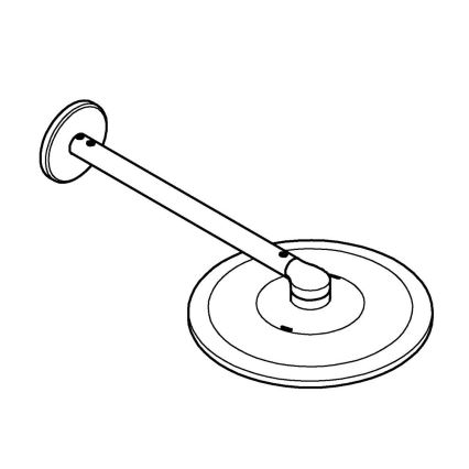 GROHE 26475000 - RAINSHOWER SMARTACTIVE 310 mm Overhead Shower, Polished Chrome