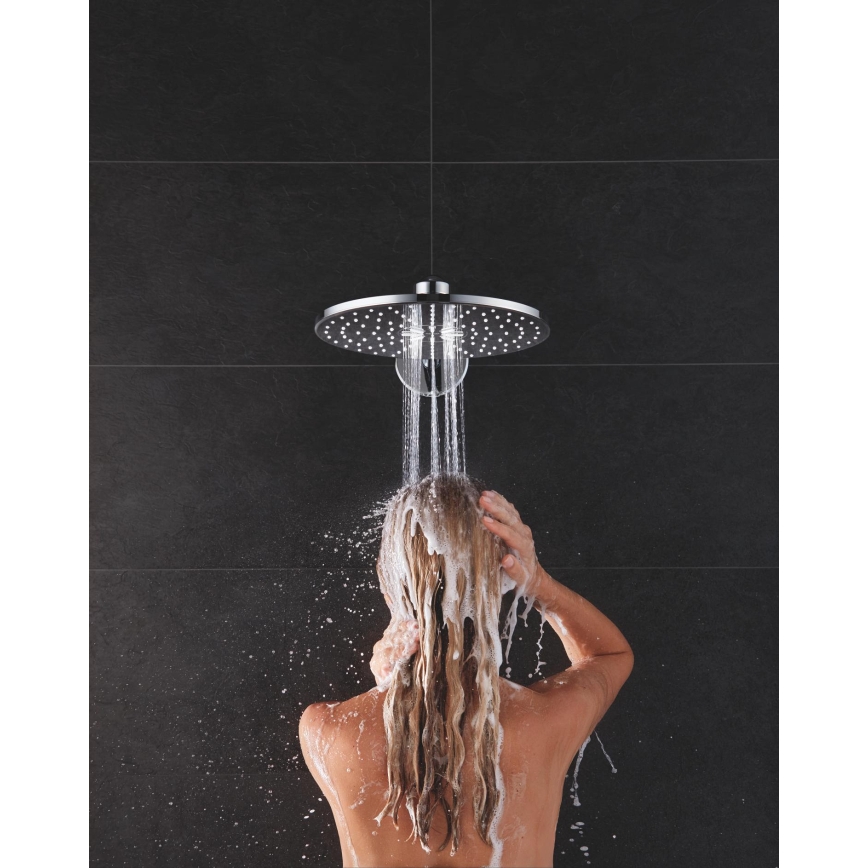 GROHE 26475000 - RAINSHOWER SMARTACTIVE 310 mm Overhead Shower, Polished Chrome