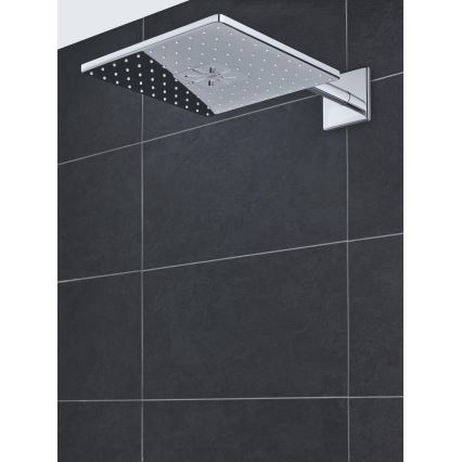 GROHE 26479000 - RAINSHOWER SMARTACTIVE 310 CUBE Overhead Shower, Polished Chrome