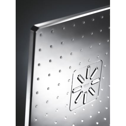 GROHE 26479000 - RAINSHOWER SMARTACTIVE 310 CUBE Overhead Shower, Polished Chrome