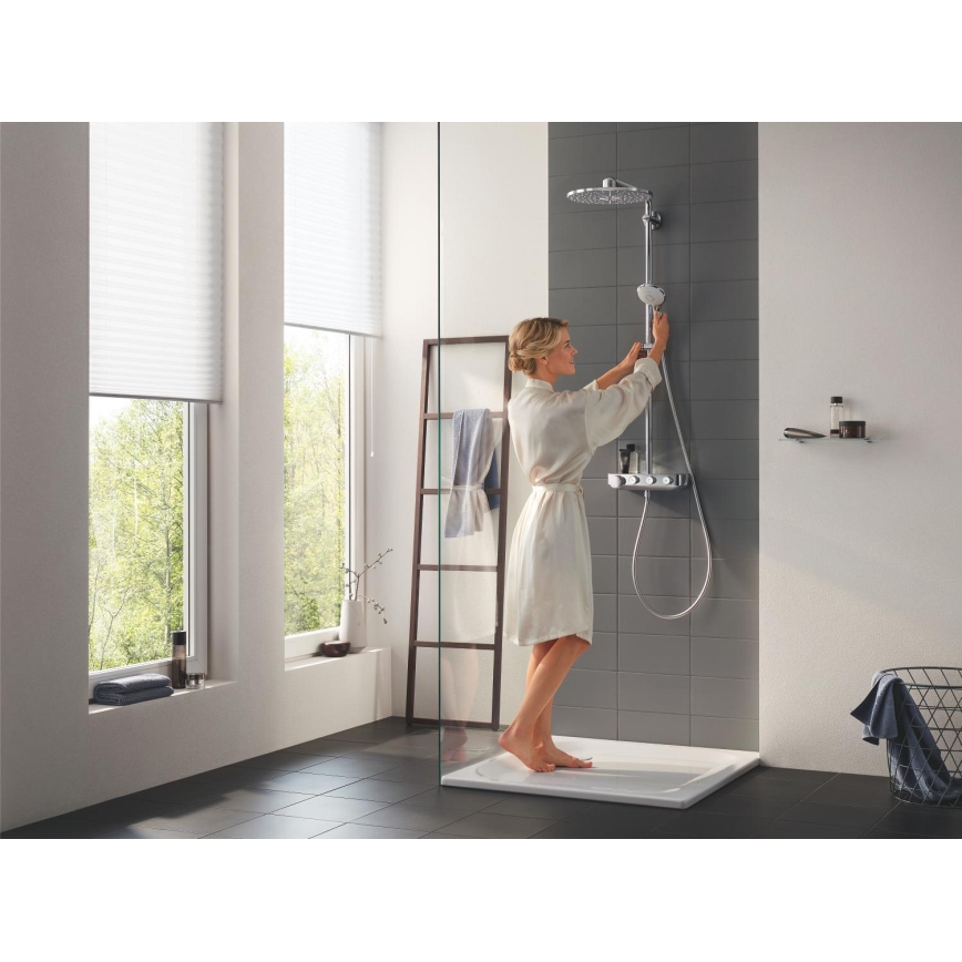 GROHE 26507000 - EUPHORIA SMARTCONTROL 310 DUO Shower System, Polished Chrome