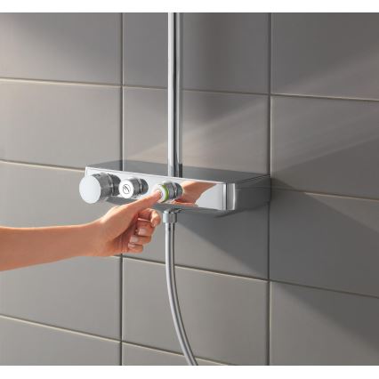 GROHE 26509000 - EUPHORIA SMARTCONTROL 260 mm shower system, polished chrome