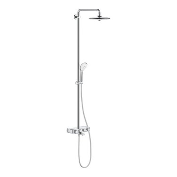 GROHE 26510000 - EUPHORIA SMARTCONTROL 450 mm Shower System, Polished Chrome