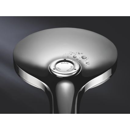 GROHE 26544000 - RAINSHOWER SMARTACTIVE 130 mm Hand Shower, Polished Chrome