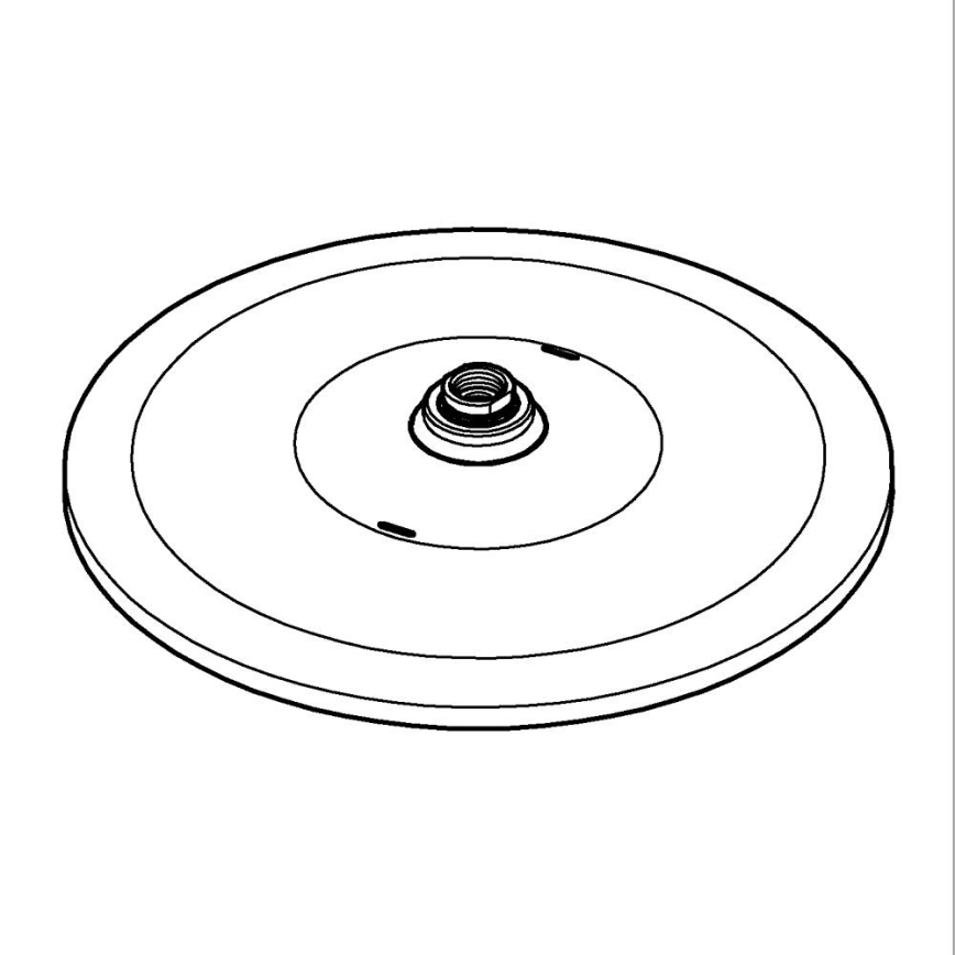 GROHE 26561000 - RAINSHOWER 310 mm Overhead Shower, Polished Chrome