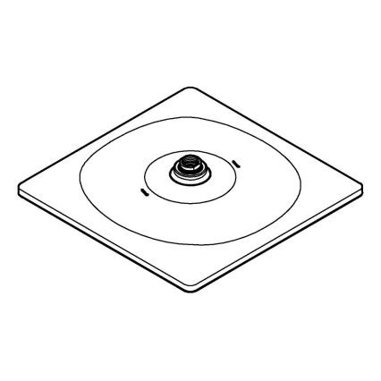 GROHE 26567000 - RAINSHOWER 310 mm Overhead Shower, Polished Chrome