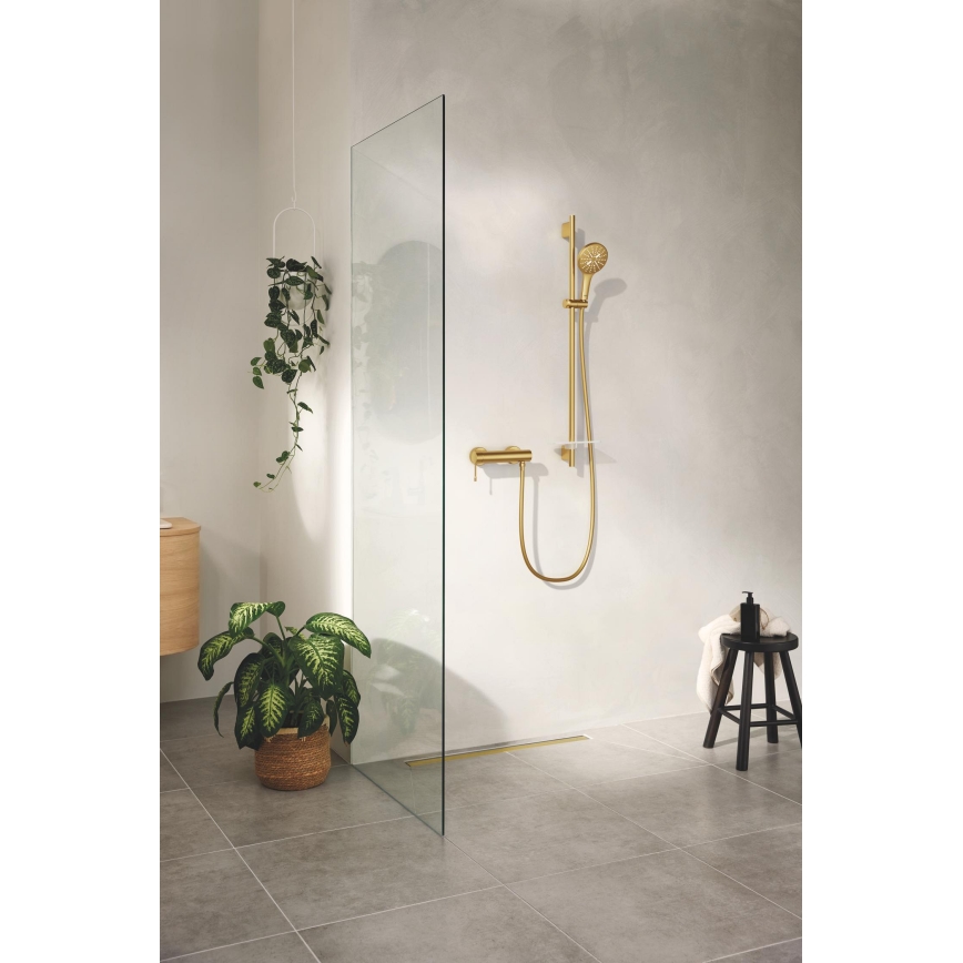 GROHE 26574GN0 - RAINSHOWER SMARTACTIVE 130 Hand Shower, Brushed Gold