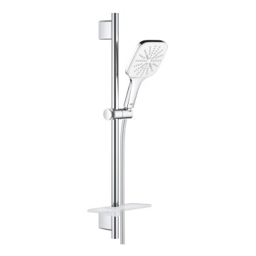 GROHE 26596000 - VITALIO SMARTACTIVE 130 CUBE Shower Set, 600 mm, Polished Chrome