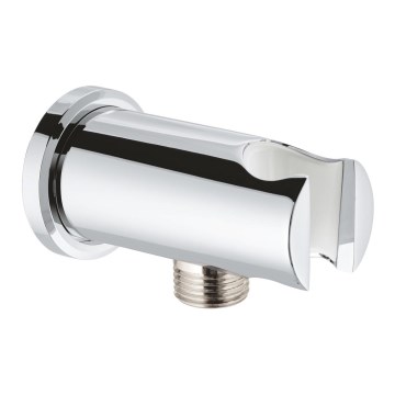 GROHE 26658000 - Wall outlet with integrated shower holder O 48 mm chrome