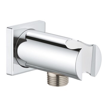 GROHE 26659000 - RAINSHOWER wall outlet with shower holder 48 × 48 mm, Chrome
