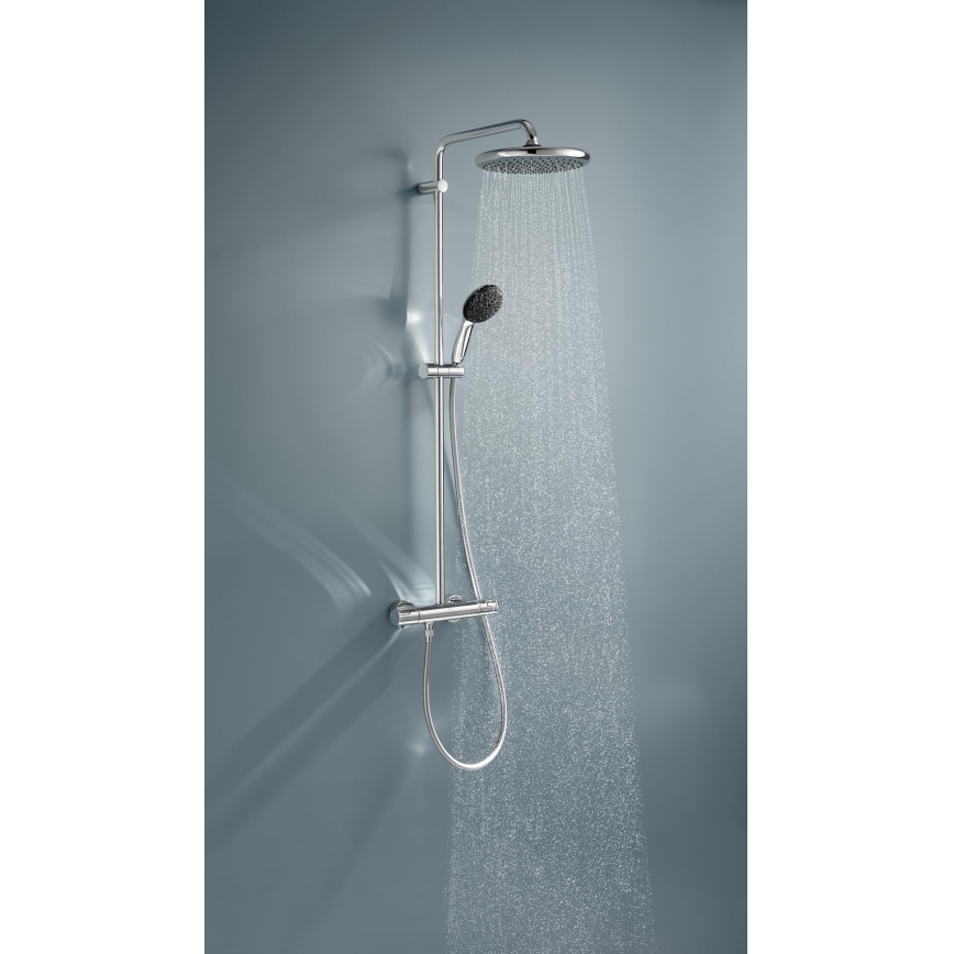 GROHE 26677001 - VITALIO START SYSTEM 250 Shower System, Polished Chrome