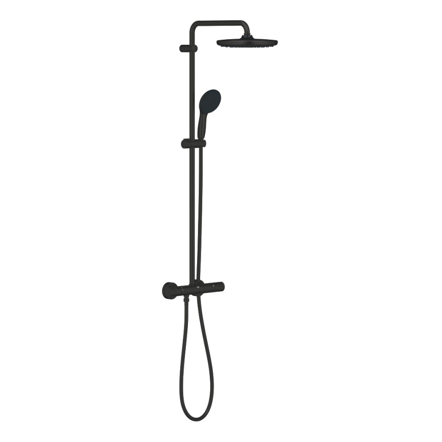 GROHE 266772431 - VITALIO START SYSTEM 250 390 mm shower system, Black