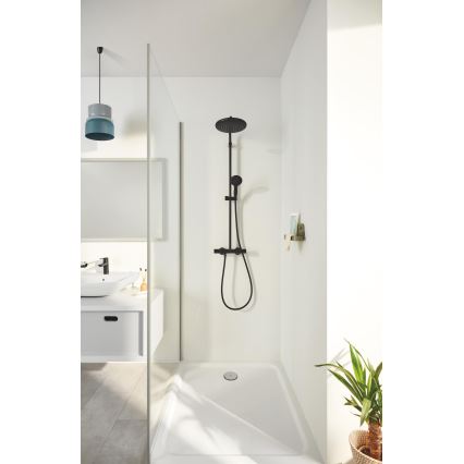 GROHE 266772431 - VITALIO START SYSTEM 250 390 mm shower system, Black
