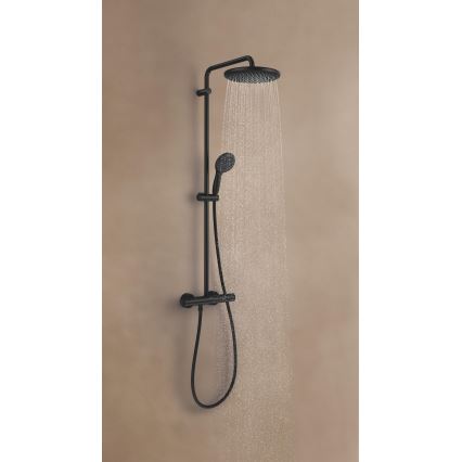 GROHE 266772431 - VITALIO START SYSTEM 250 390 mm shower system, Black