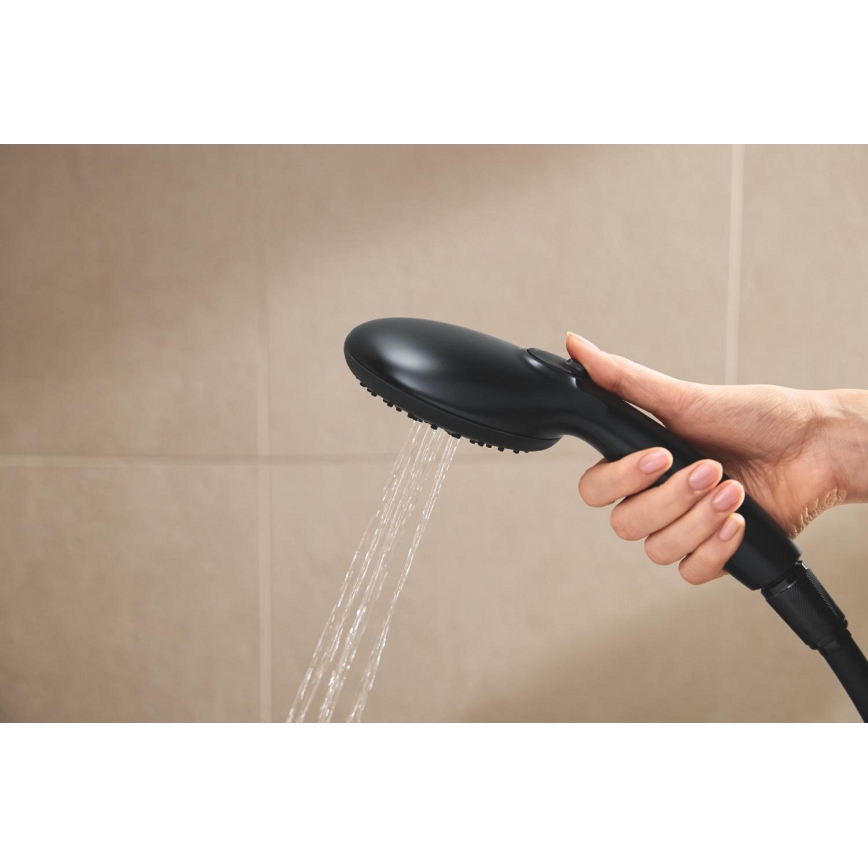 GROHE 266772431 - VITALIO START SYSTEM 250 390 mm shower system, Black