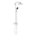 GROHE 26679001 - VITALIO START 250 390 mm Shower System, Polished Chrome