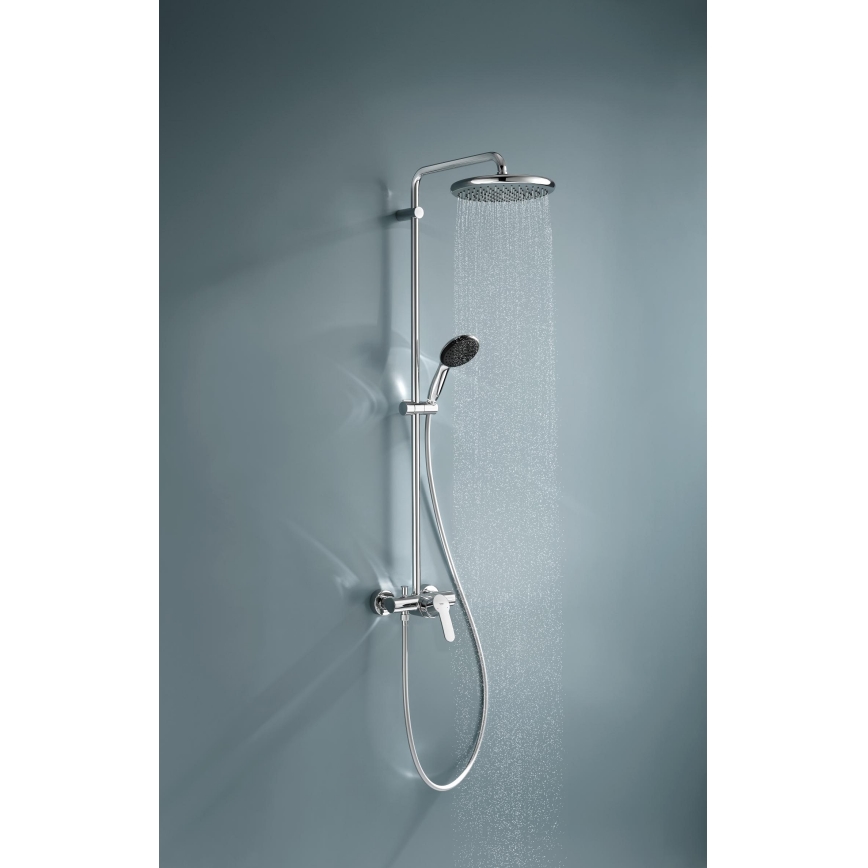 GROHE 26679001 - VITALIO START 250 390 mm Shower System, Polished Chrome