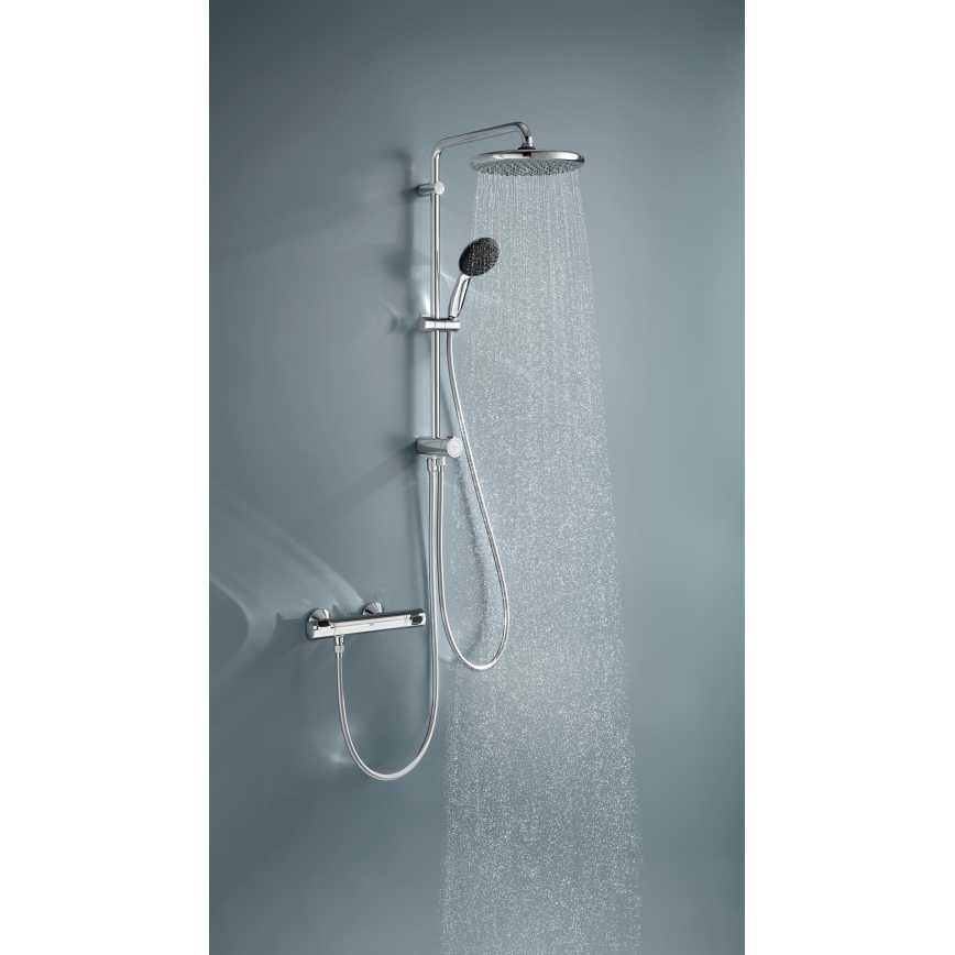 GROHE 26680001 - VITALIO START SYSTEM 250–390 mm shower system, metal, chrome-plated