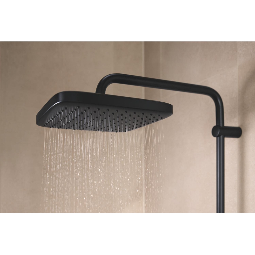 GROHE 266962431 - VITALIO COMFORT 250 Shower System 250 × 250 mm, Black