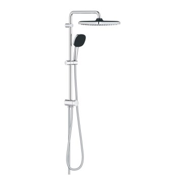 GROHE 26698001 - VITALIO COMFORT 250 Shower System, Polished Chrome